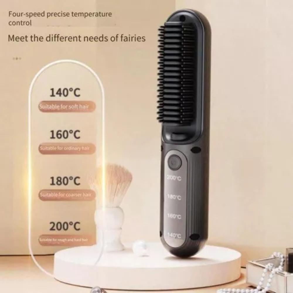 Cepillo Eléctrico Alisador De Cabello Peine img #2