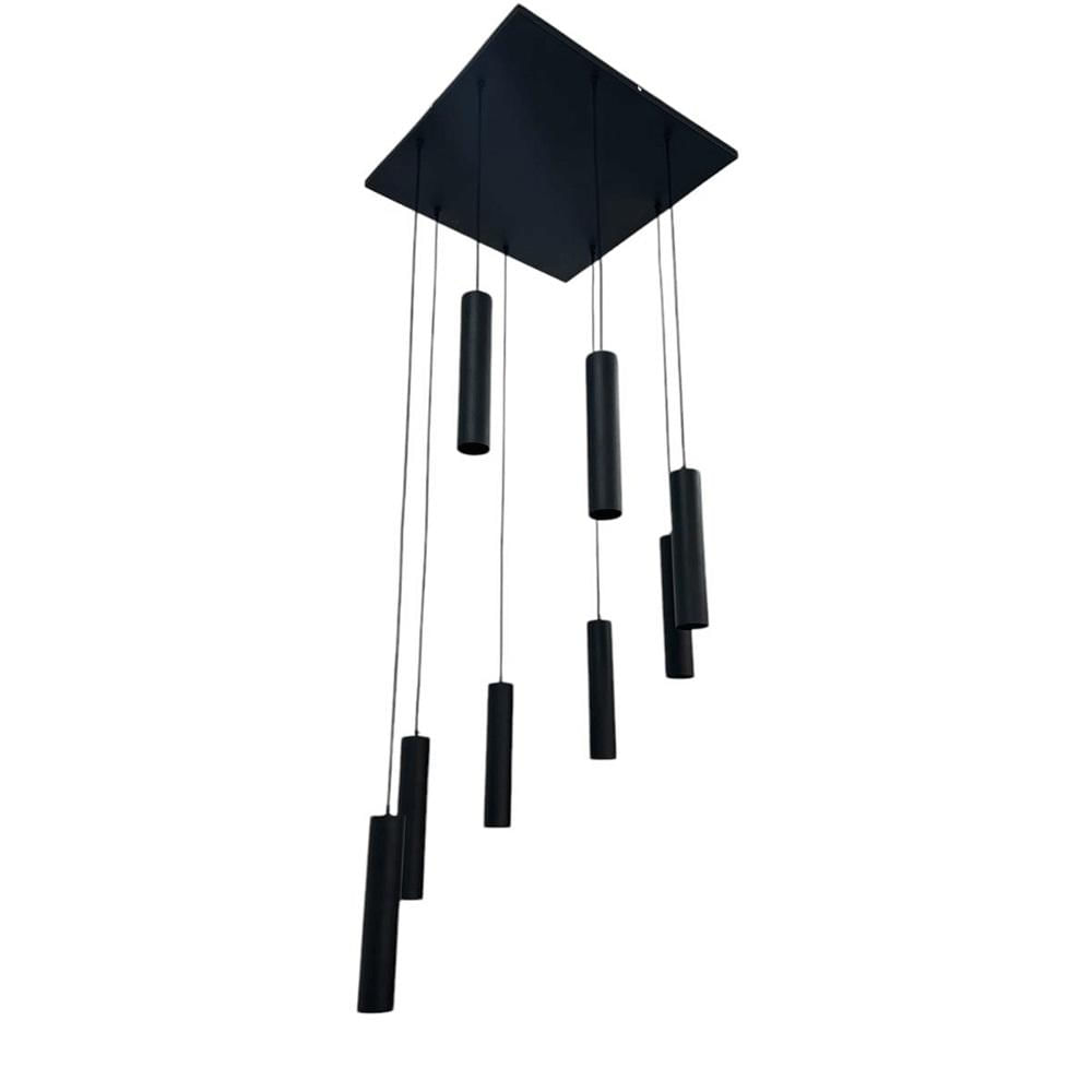 Lámpara De Techo Moderna Colgante 8 Luces