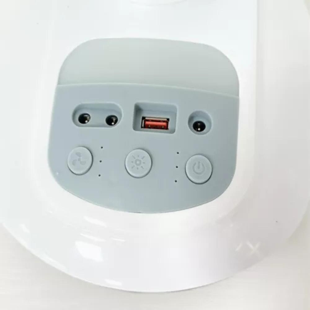 Ventilador Multifuncional Recargable 12 Pulgadas D 07 img #4