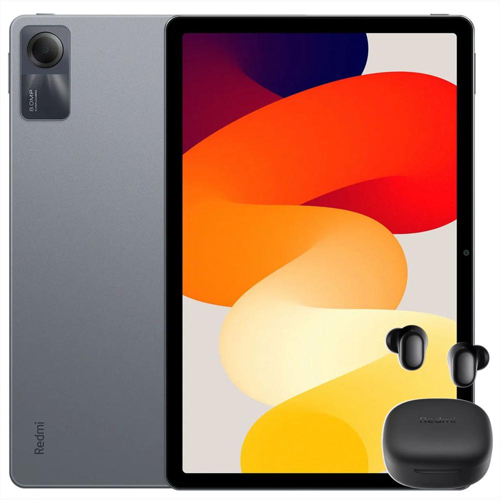 Xiaomi Redmi Pad Se 128Gb /4Gb, 8Mpx, Gris + Buds 6 Play Blk