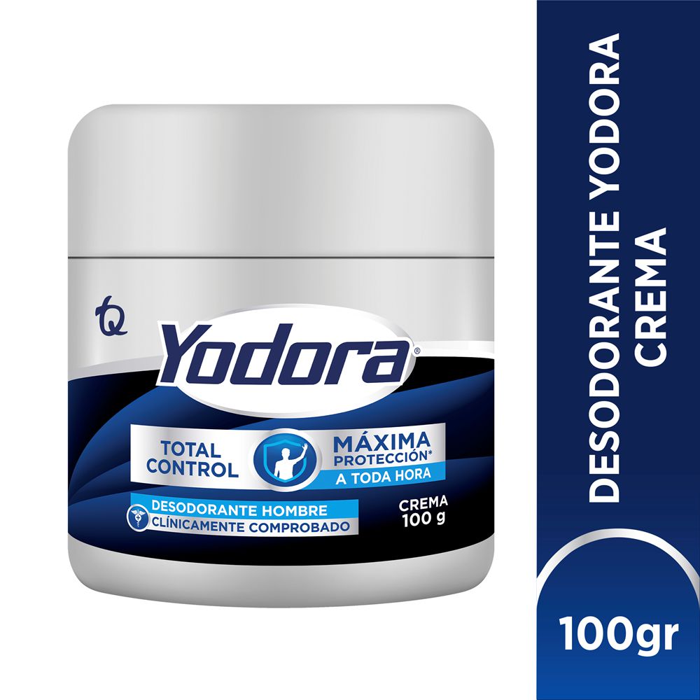Desodorante YODORA para hombre total control (100 gr)