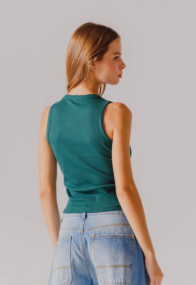 Camiseta Manga Sisa Bordada PEOPLE  84710 img #3