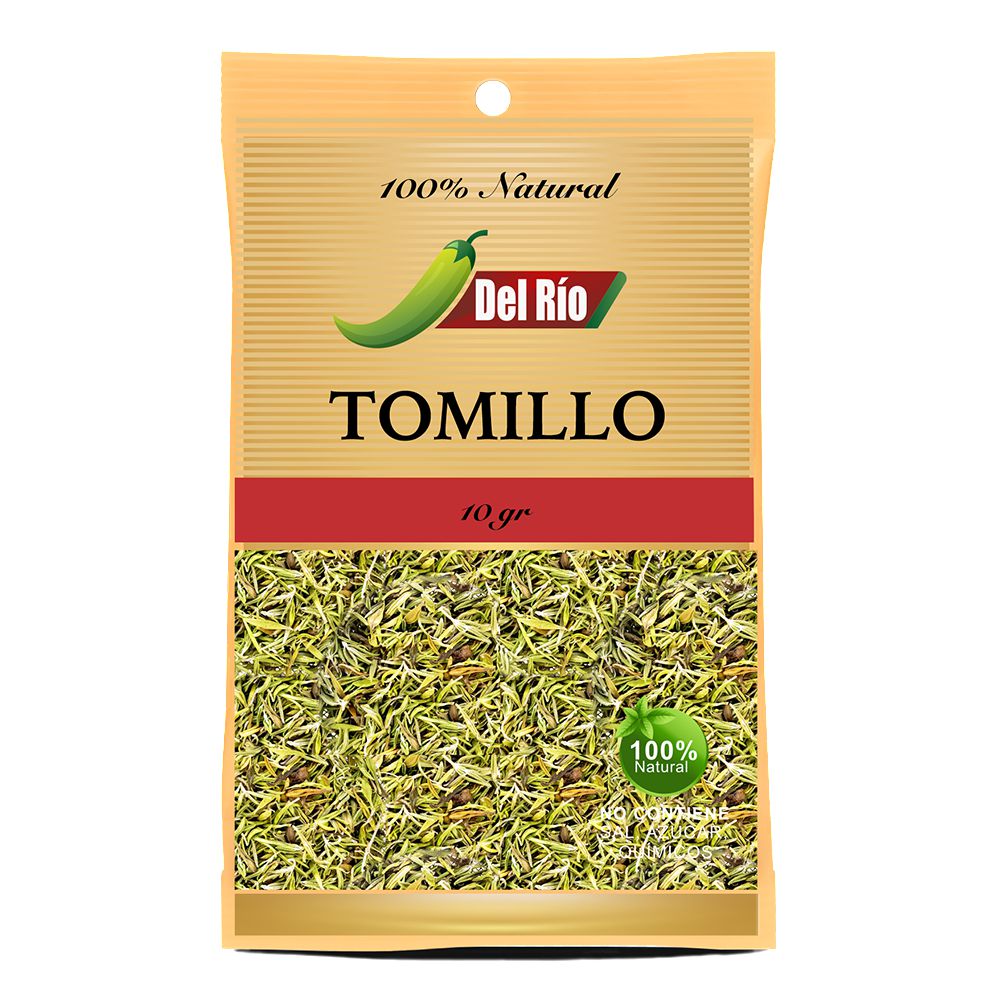 Tomillo PRODUCTOS DEL RIO 100% Natural (10 gr)