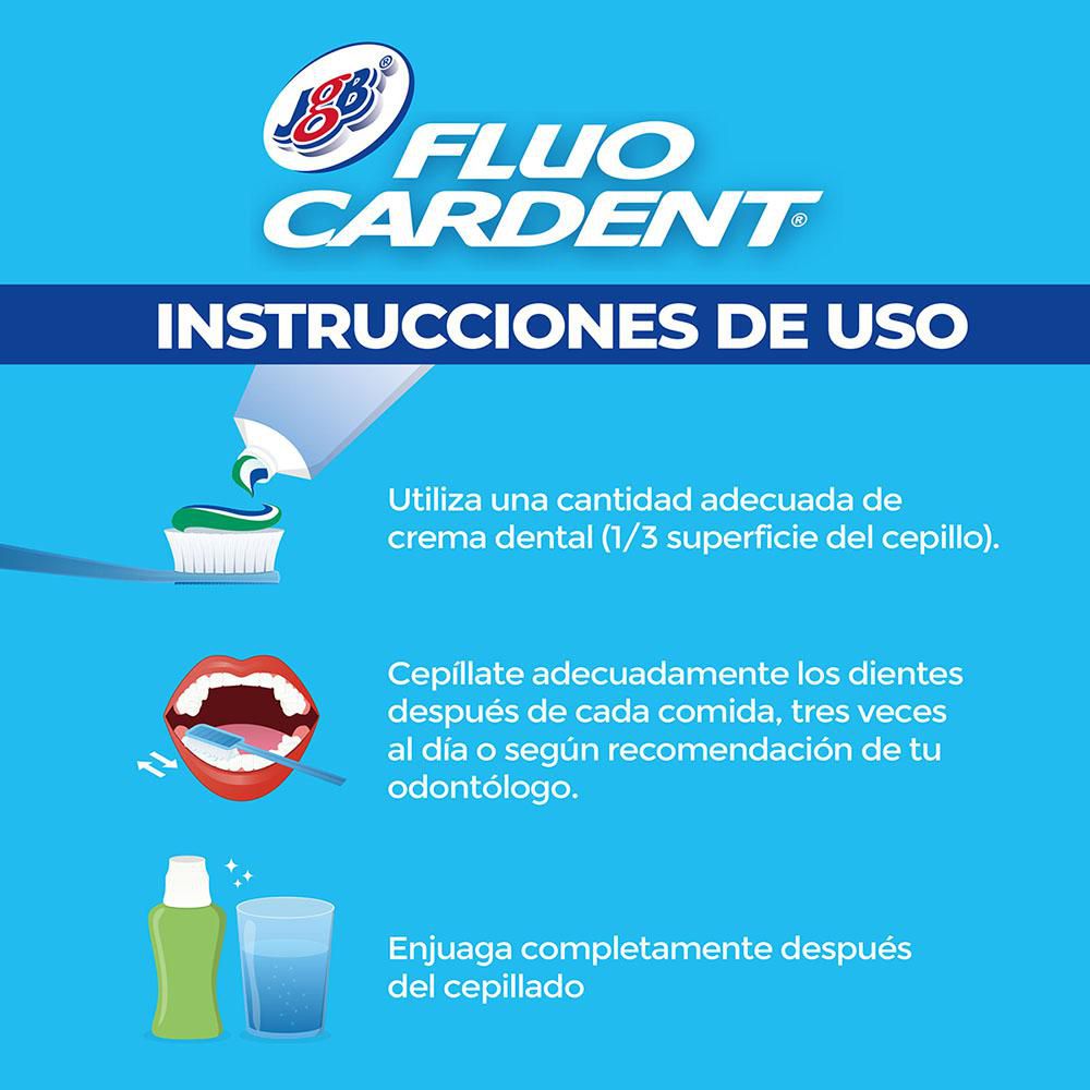 Crema dental  FLUOCARDENT triple acción max x3und  (225  ml) img #4