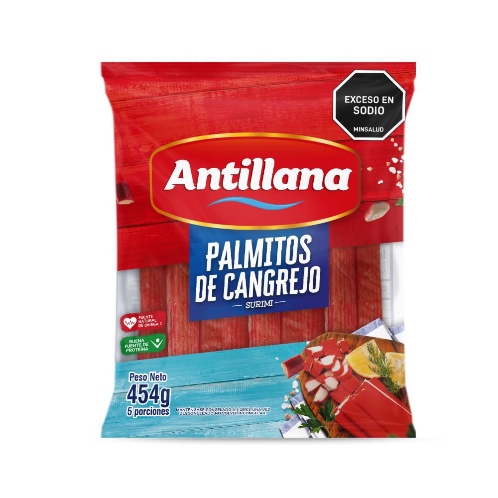 Palmitos de cangrejo ANTILLANA Congelado (454 gr)