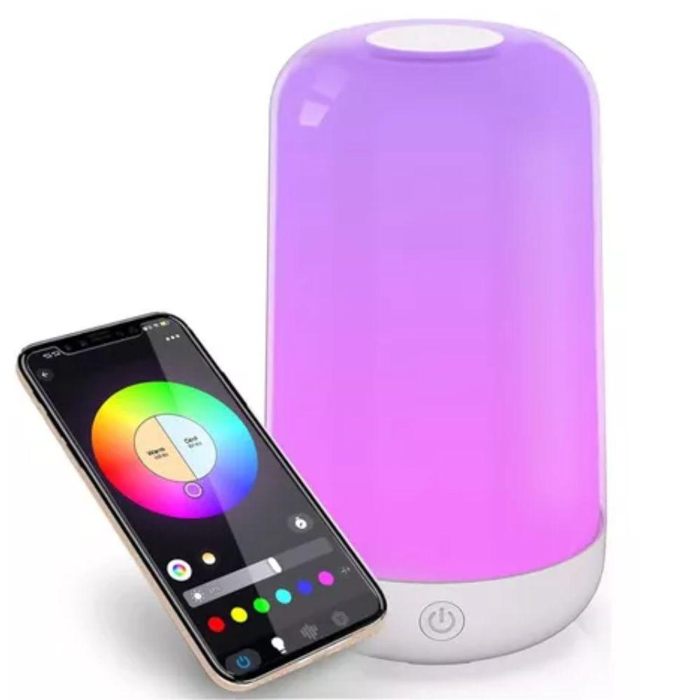 Lámpara Led Mesa Inteligente Portatil Recargable
