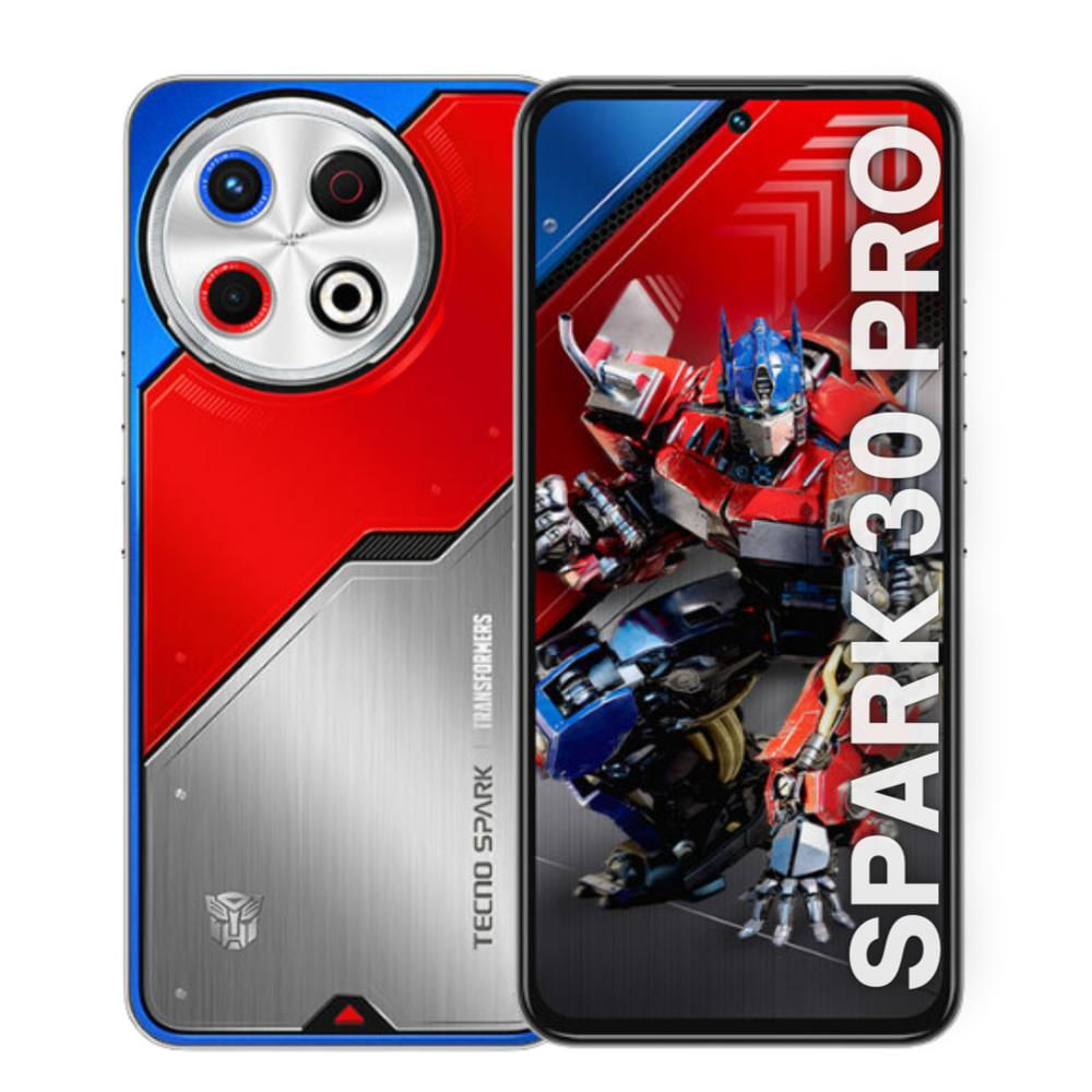 Tecno Spark 30 Pro 256Gb 8Gb Ram Edición Optimus Prime