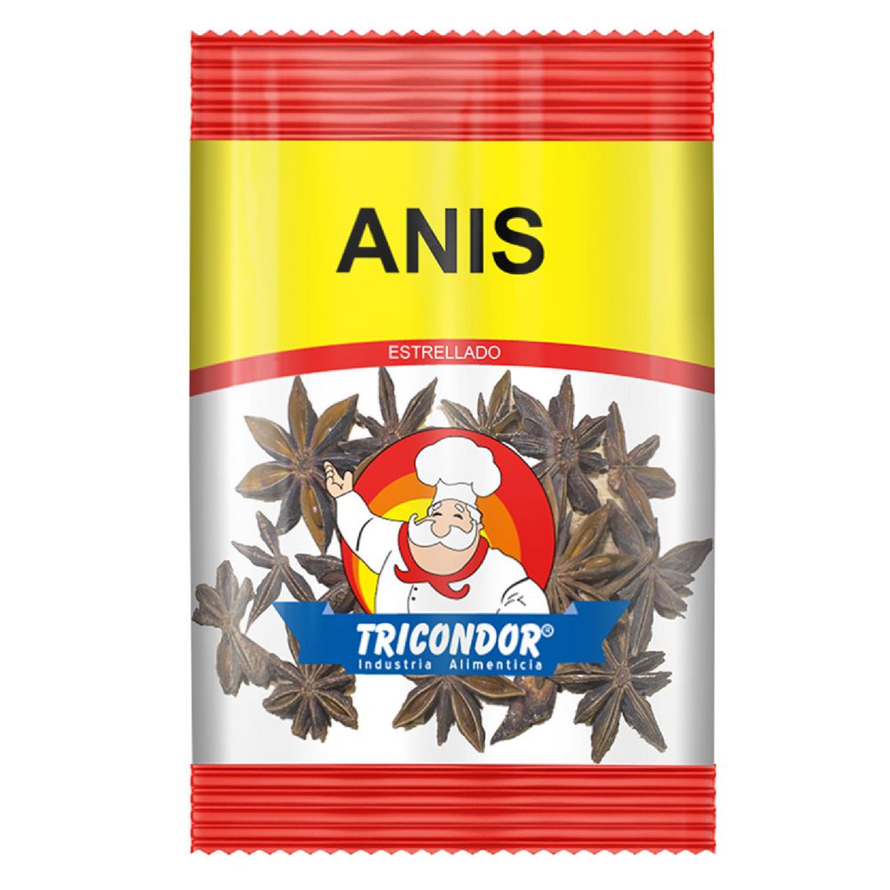 Anis  TRICONDOR Estrellado (10  gr)