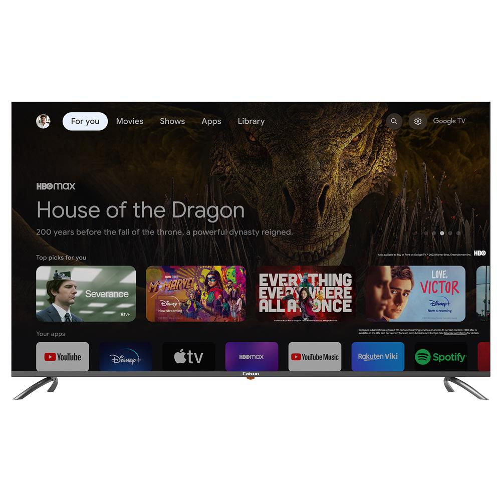 Televisor CAIXUN 65 pulgadas LED Uhd4K Smart TV C65VAUG