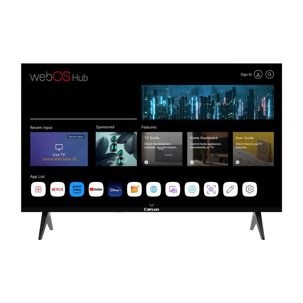 Televisor  CAIXUN 40 pulgadas LED Fhd Smart TV C40VAFW