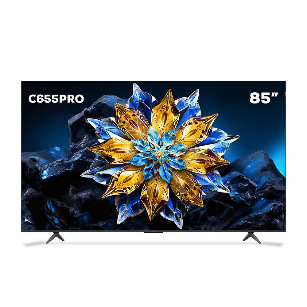 Televisor TCL 85 pulgadas QLED Uhd4K Smart TV 85C655 PRO