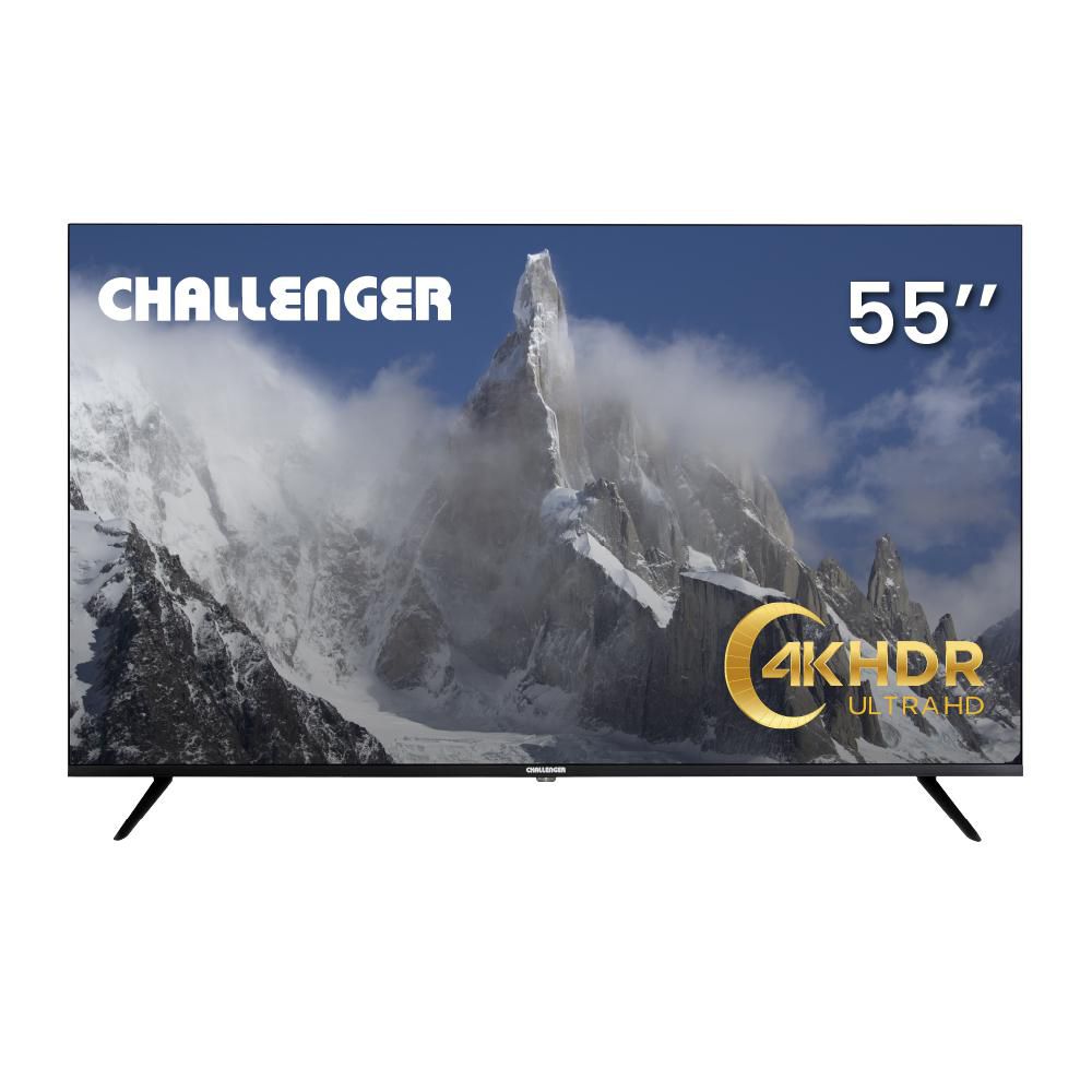 Televisor CHALLENGER 55 pulgadas LED Uhd4K Smart TV UHD55BO67