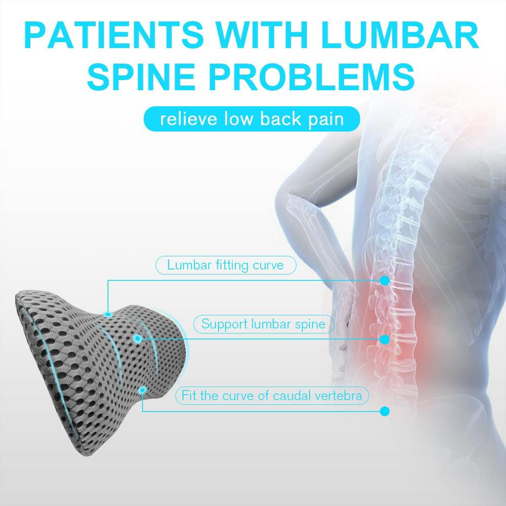 Cojín Lumbar Panduo Espuma Viscoelástica Gris img #5