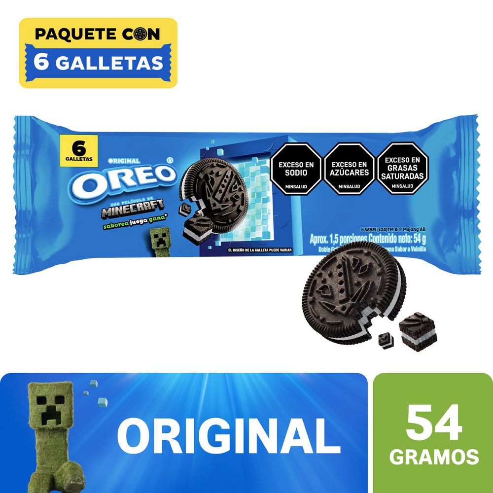 Galletas OREO original (54 gr)