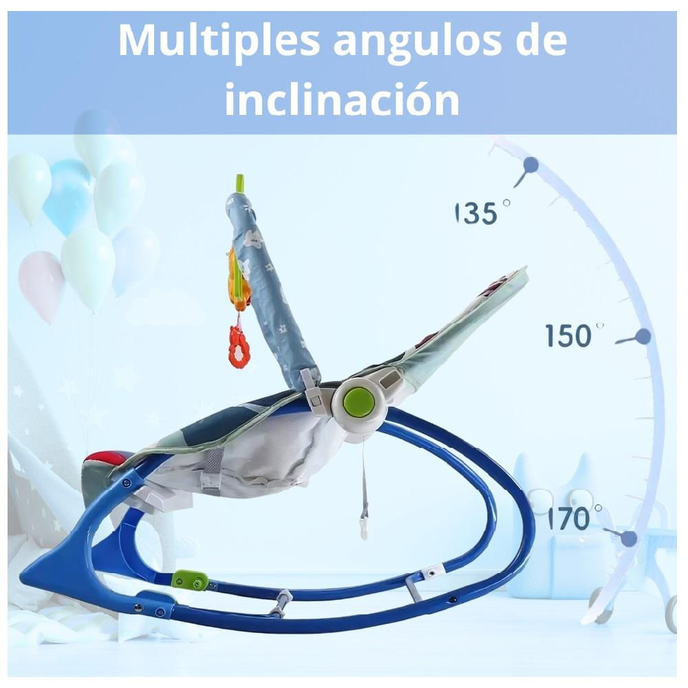 Silla Rocker Mecedora Para Bebes 3 En 1 De Bebe Hasta Niño Rosa img #2