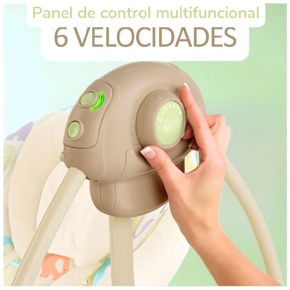 Silla Mecedora Electrica Bebes Musical Reclinable Y Plegable Harmony img #4