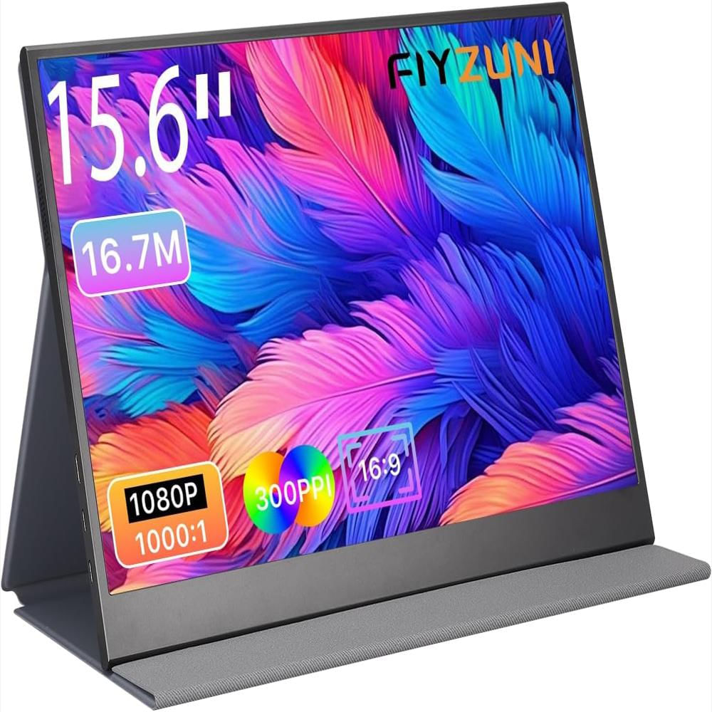 Monitor Portátil Flyzuni 15.6 pulgadas Full Hd