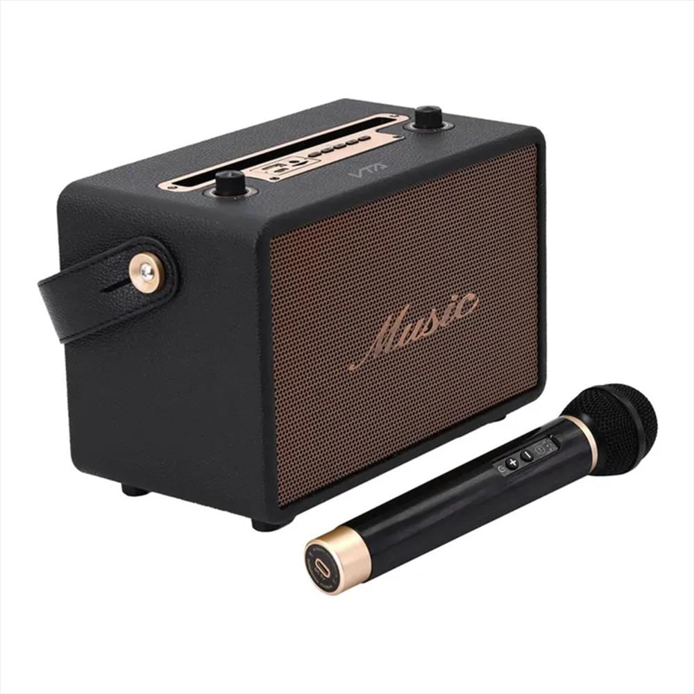 Parlante Vta Retro Con Microfono Inal. 25W