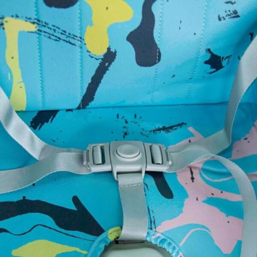 Silla Comedor Para Bebes Azul img #3