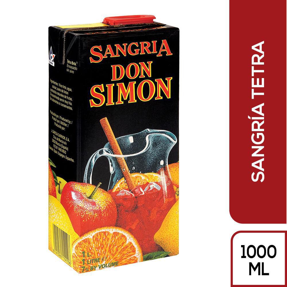 Sangría DON SIMON aperitivo tetrapack (1000 ml)