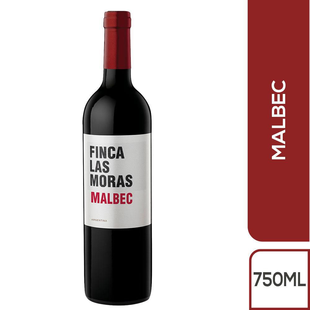 Vino tinto LAS MORAS malbec Malbec (750 ml)