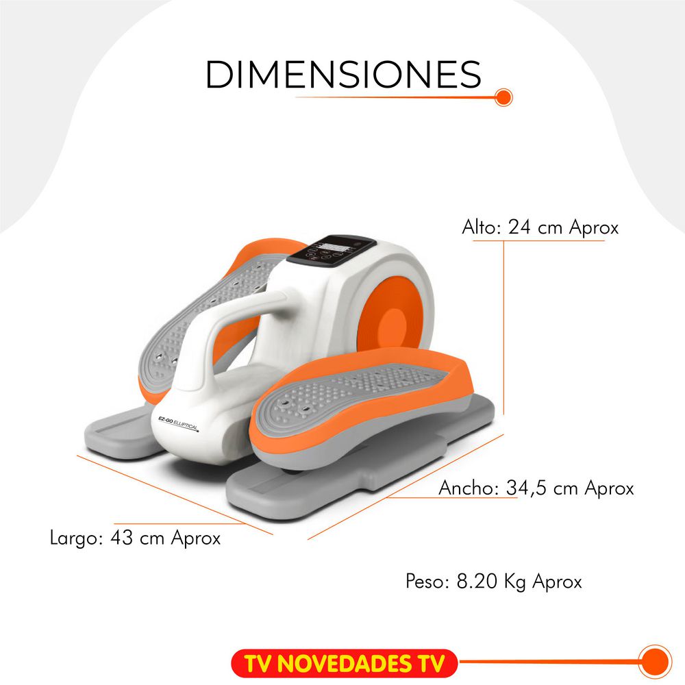 Eliptica Multifuncional Ez Go Elliptical TV NOVEDADES 46ZXX0511 img #2