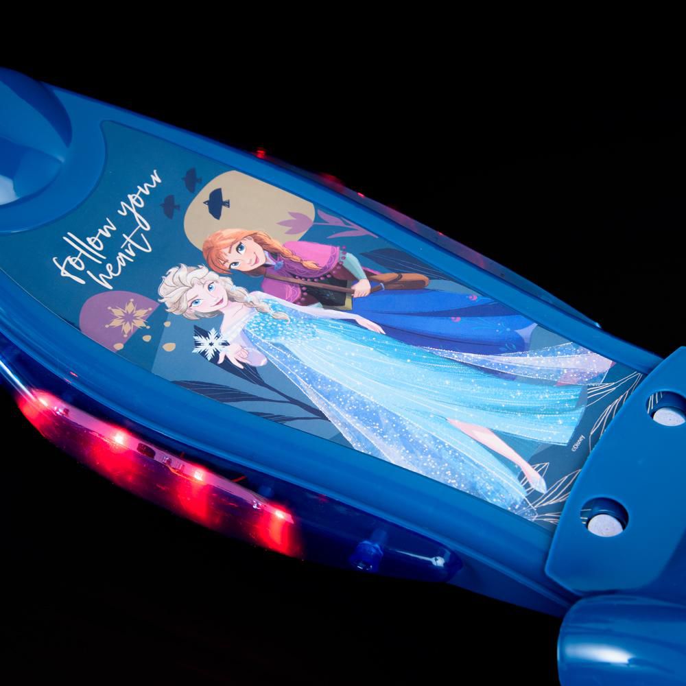 Patineta Infantil Frozen Azul Con Luces 3Ruedas FROZEN ZS15957 img #2