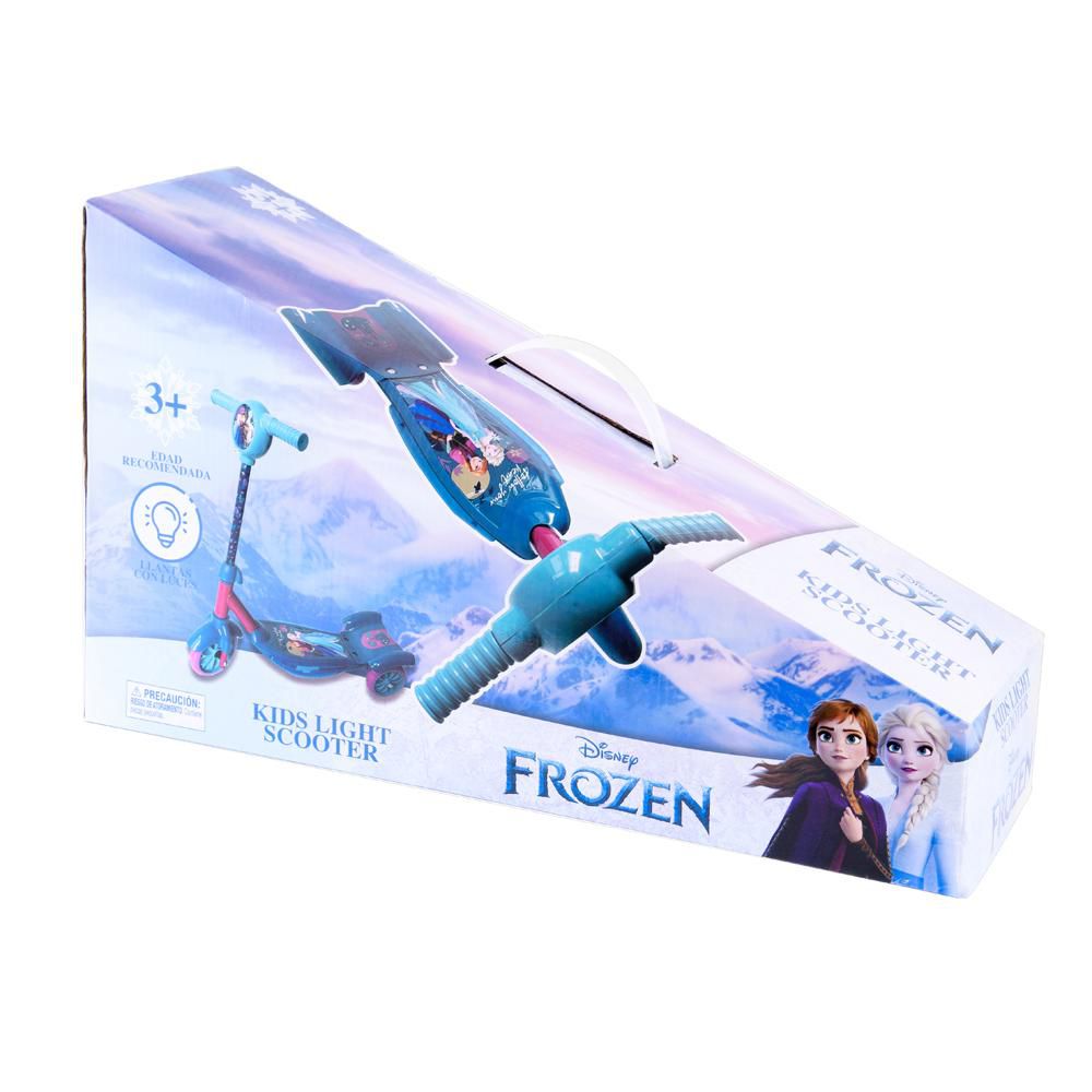 Patineta Infantil Frozen Azul Con Luces 3Ruedas FROZEN ZS15957 img #6