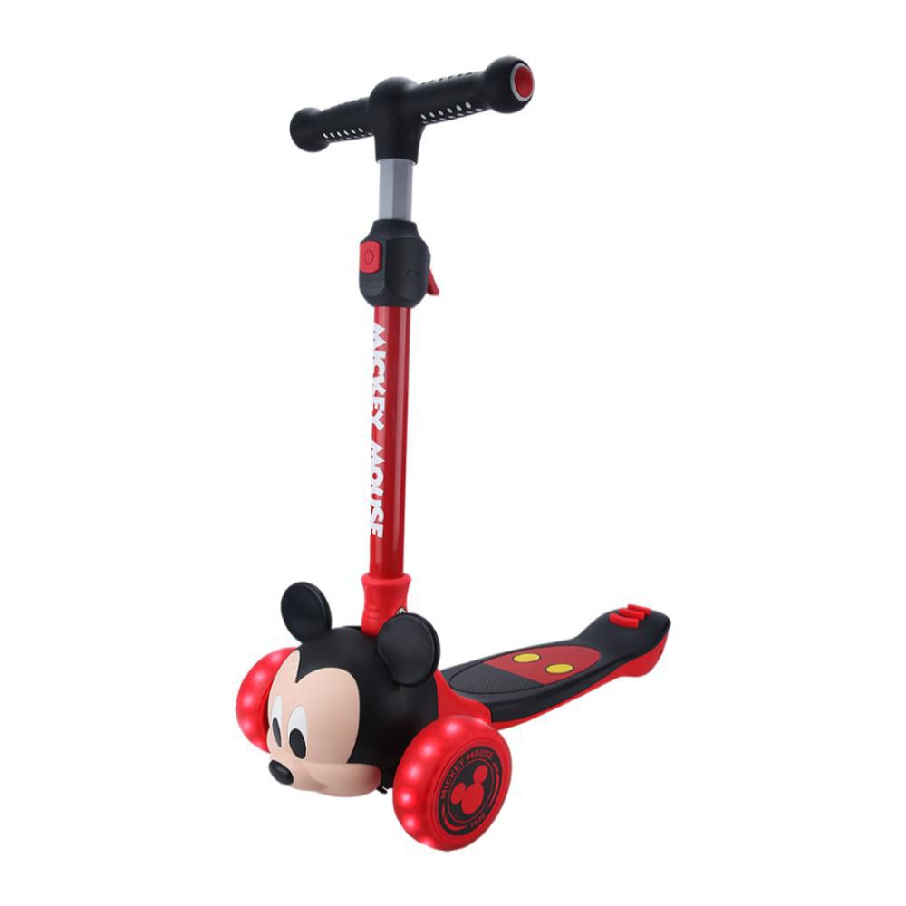 Patineta Junior Mickey Mouse 3D Negro Rojo 3Ruedas DISNEY ZS15296 img #1