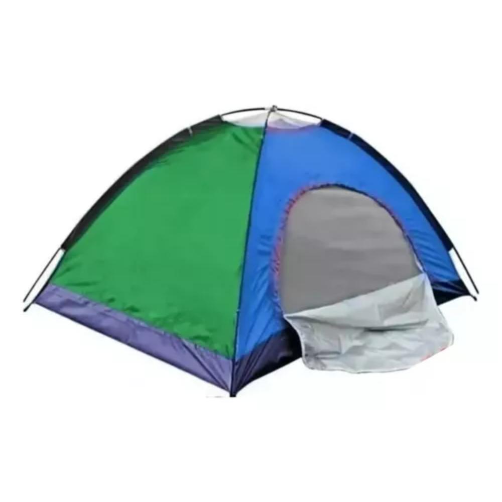 Carpa Camping 6 Personas 2,2X2,2 Mt Semipermeable Facil Armado Acampar Carpa