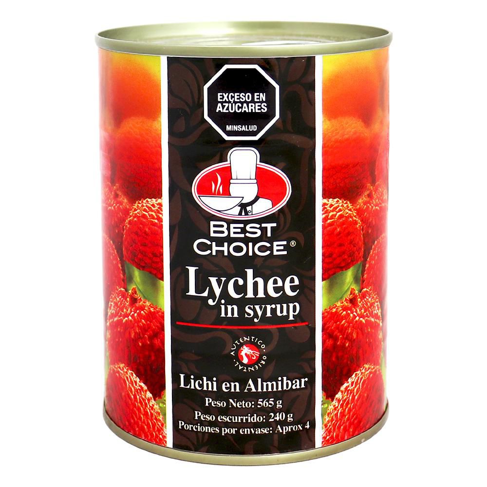 LYCHEE BEST CHOICE  BEST CHOICE FRUTA EXOTICA  (240  gr)