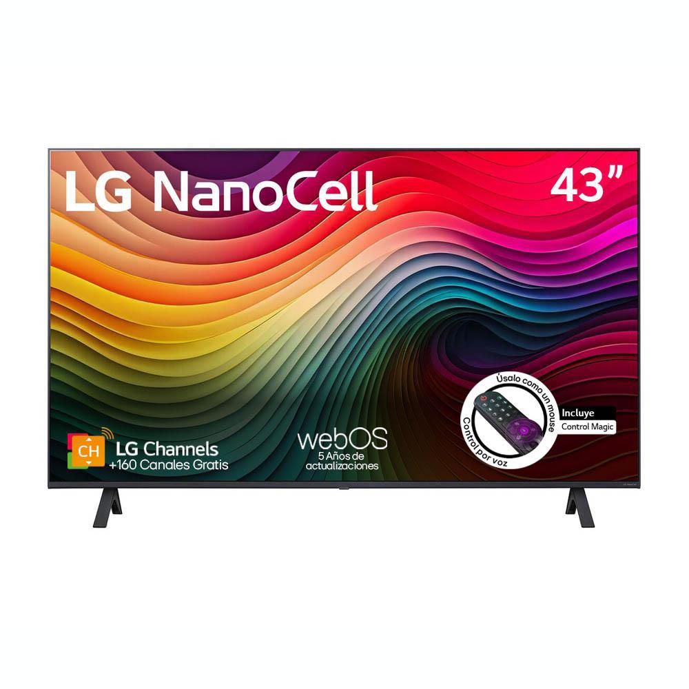 Televisor LG 43 pulgadas Nano Cell Uhd4K Smart TV 43NANO80TSA