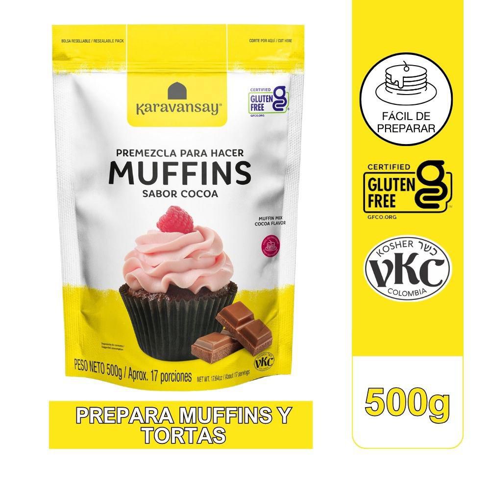 Premezcla Karavansay Muffins Cocoa (500 gr)