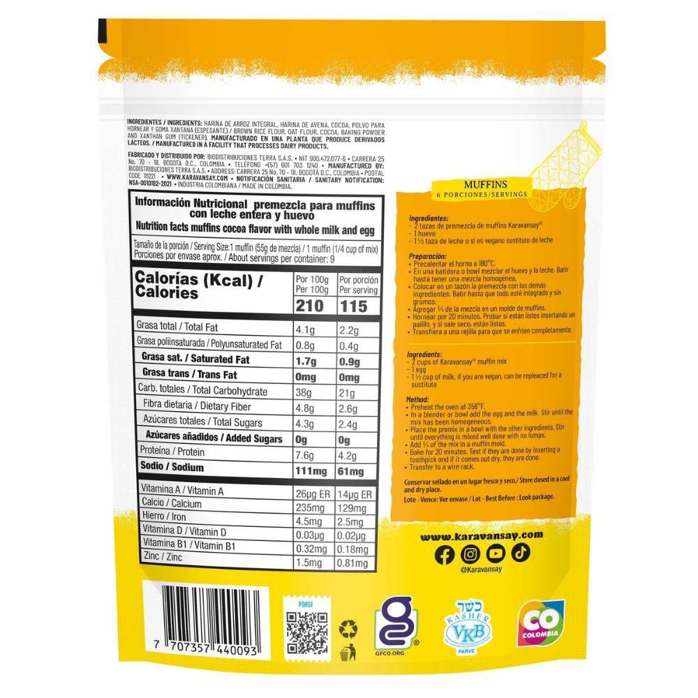 Premezcla Karavansay Muffins Cocoa (500  gr) img #5