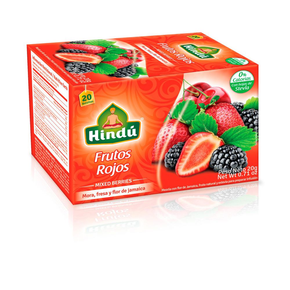 Infusión HINDU Frutos Rojos (20 gr)