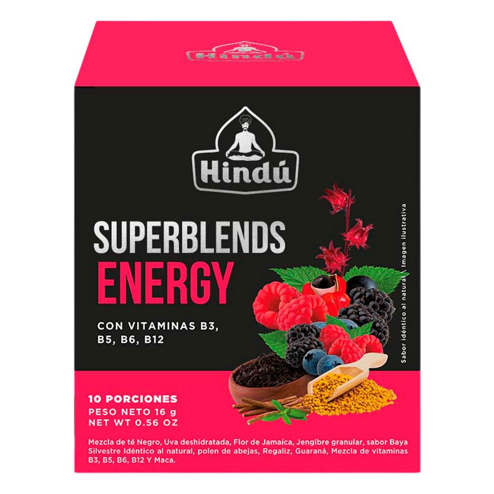 Mezcla HINDU TE NEGRO UVA DESHIDRATADA FLOR (16 gr)