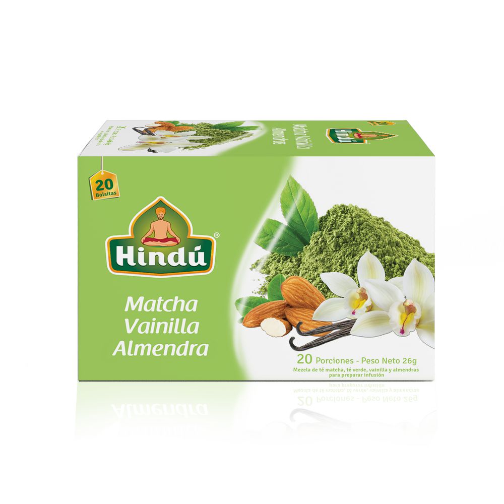 Té verde HINDU Matcha Vaiilla (26 gr)