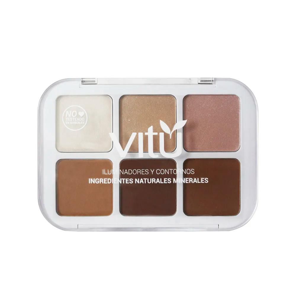Paleta VITU Iluminadores y contornos (12  gr)