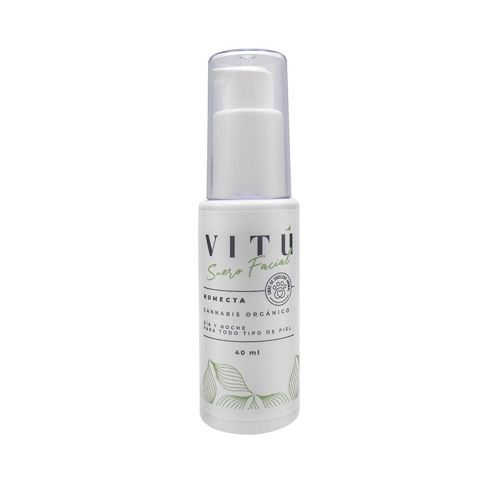 Serum facial VITU Con cannabis orgánico (40 ml)