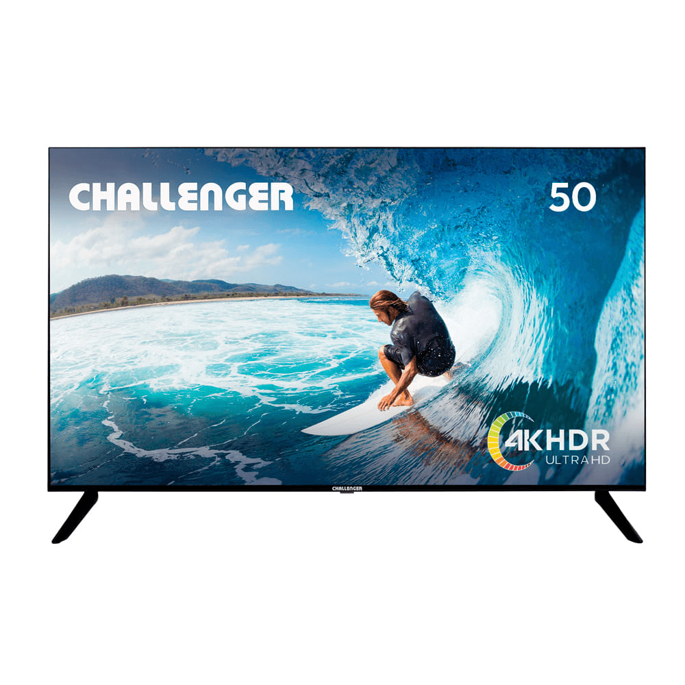 Televisor Challenger 50 pulgadas 4K Led Smart Tv Google Uhd 50Tg82 Bt T2 S