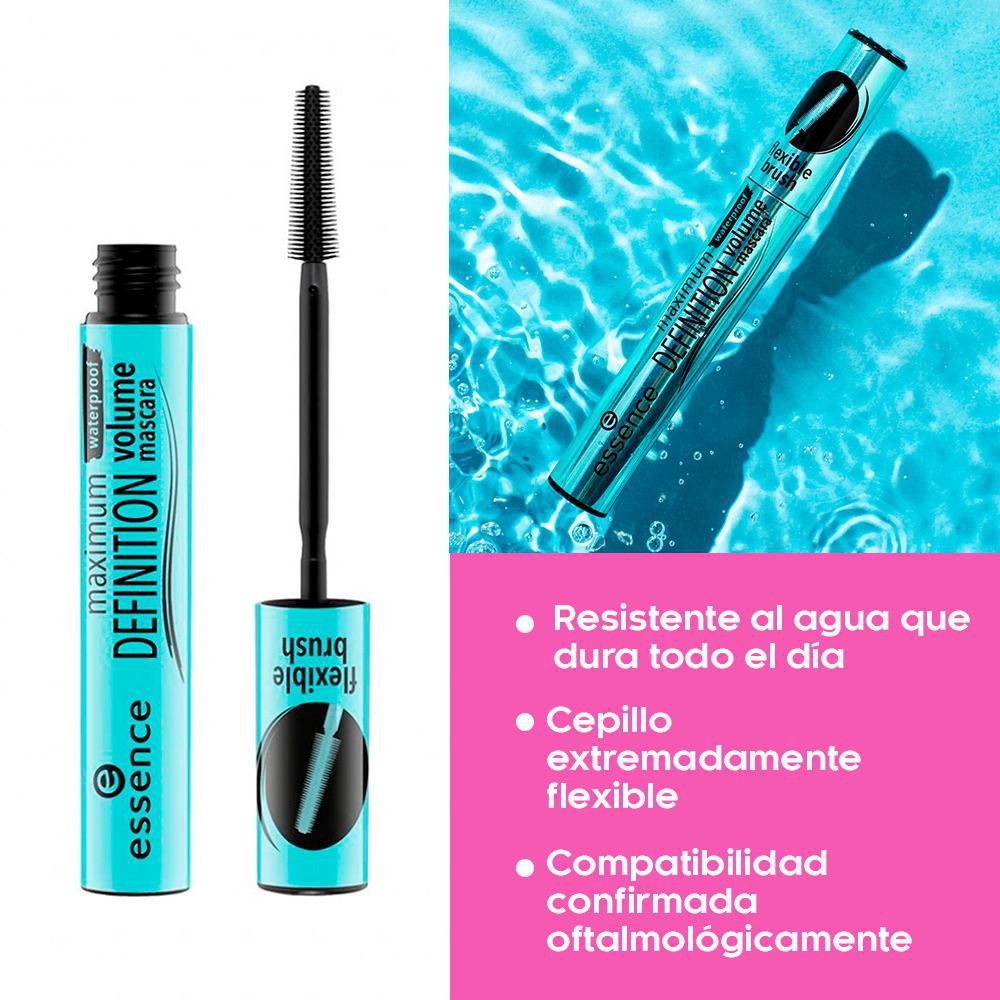 Pestañina ESSENCE Maximun definition waterproof (8  ml) img #6