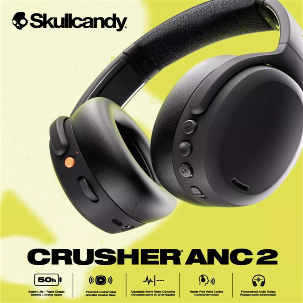 Audífonos Skullcandy Crusher Anc 2 Negros img #4