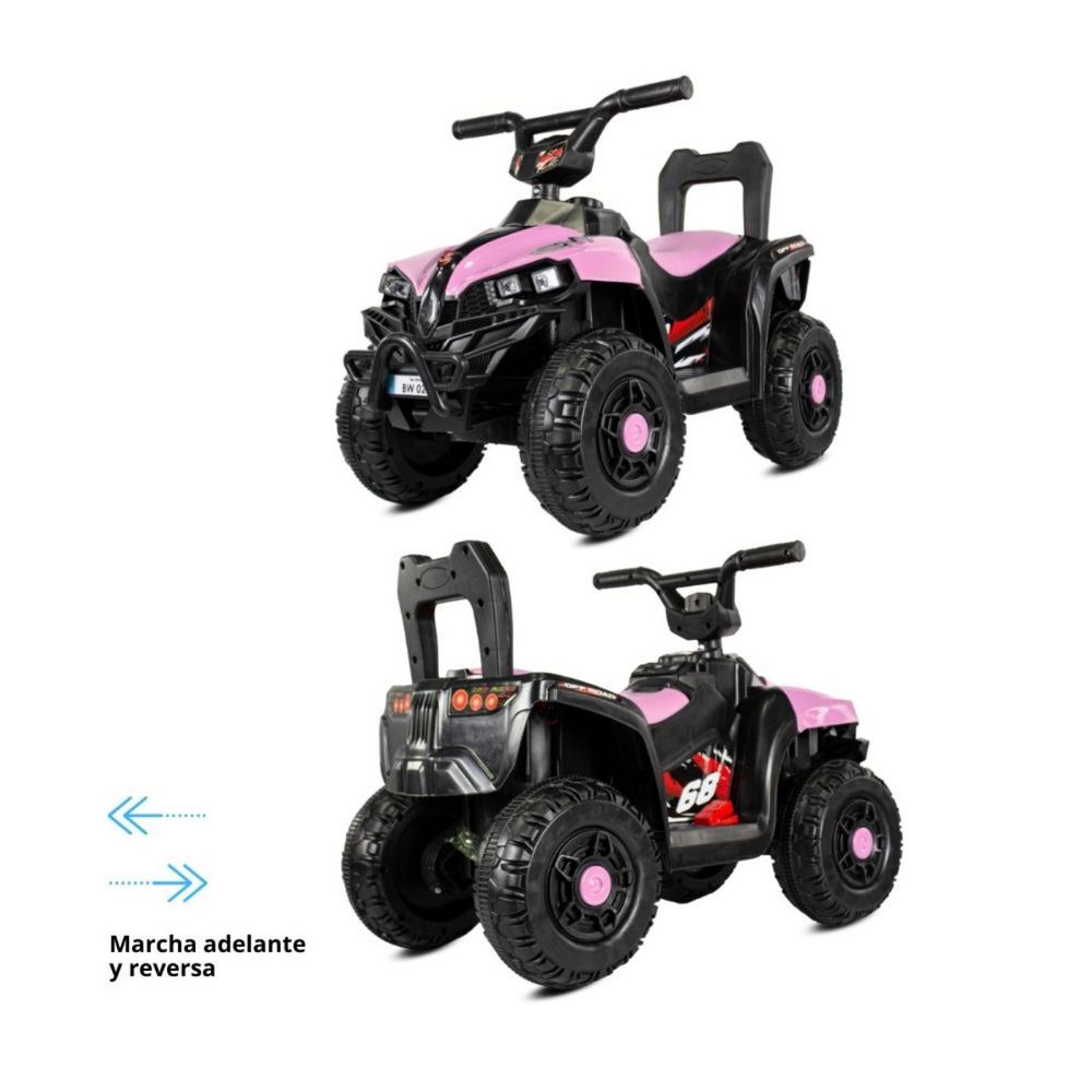Cuatrimoto Eléctrica Para Niños Volt 6V Rosado  Montable PRINSEL img #4