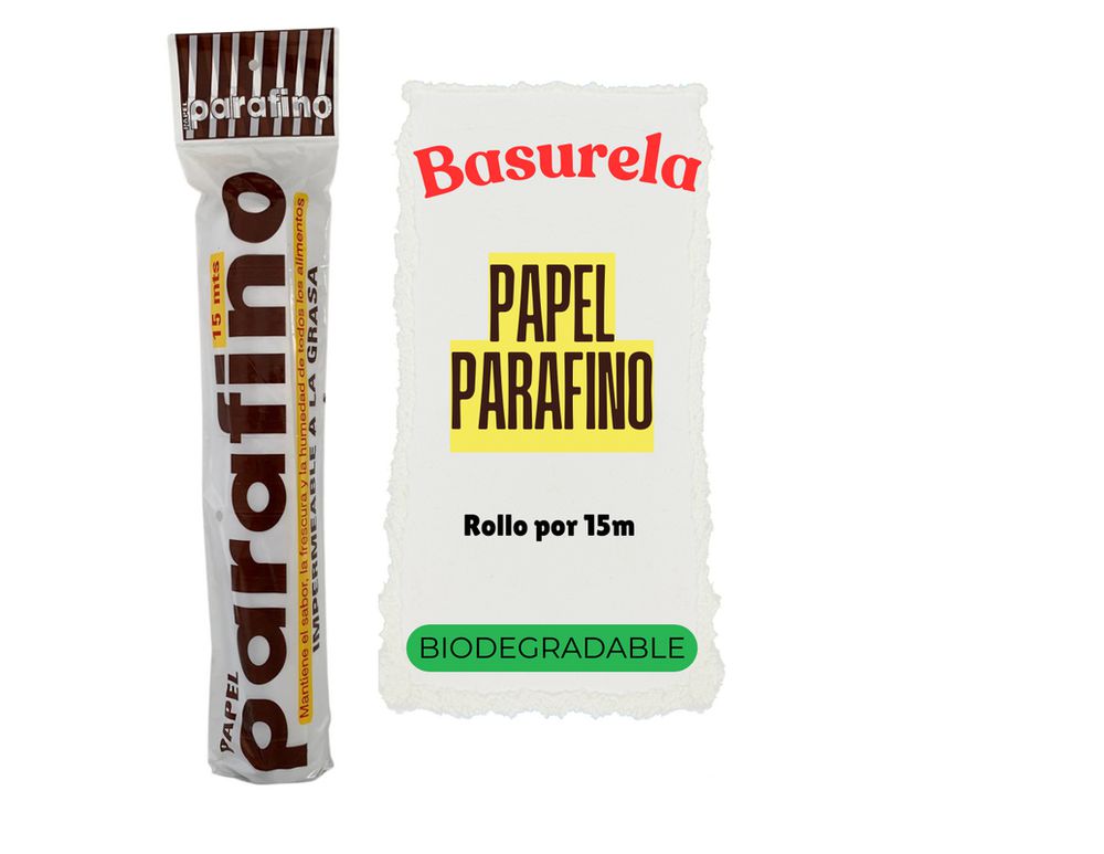 .PAPEL PARAFINADO X 15 MTS PARAFINO SIN REFER
