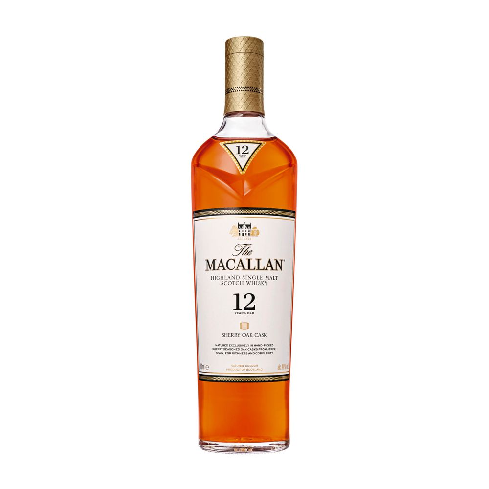 whisky MACALLAN SINGLE MALT 12 YEARS (700 ml)