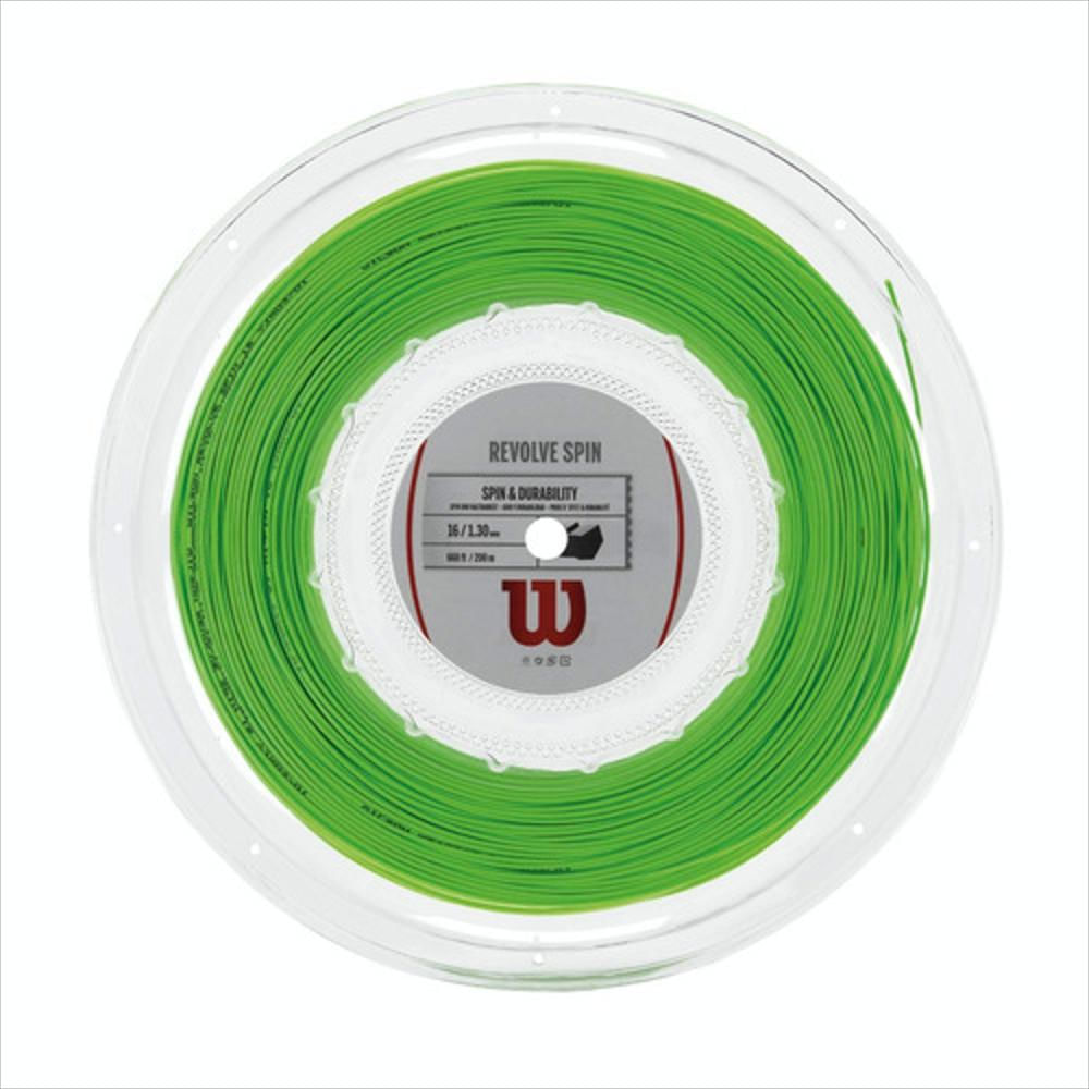 Cuerda Para Raqueta De Tenis Wilson Revolve Spin 16 200 Mt Verde img #1