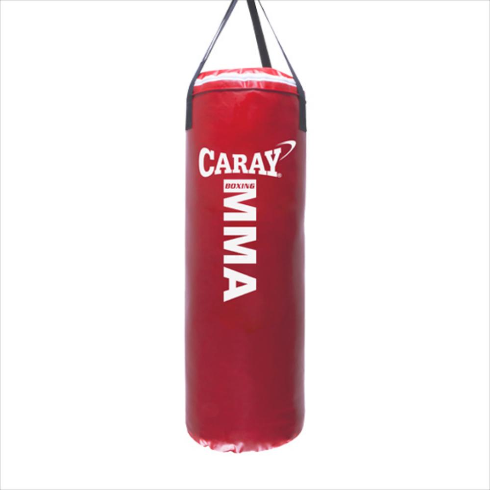 Saco De Boxeo Profesional Caray Rojo De 1 Mt X 30 Cms De Diámetro