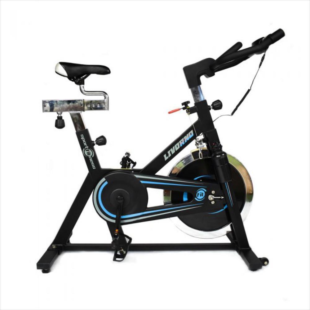 Bicicleta Estatica Spinning Livorno Sportfitness Cadena Gym 18Kg 60032Az