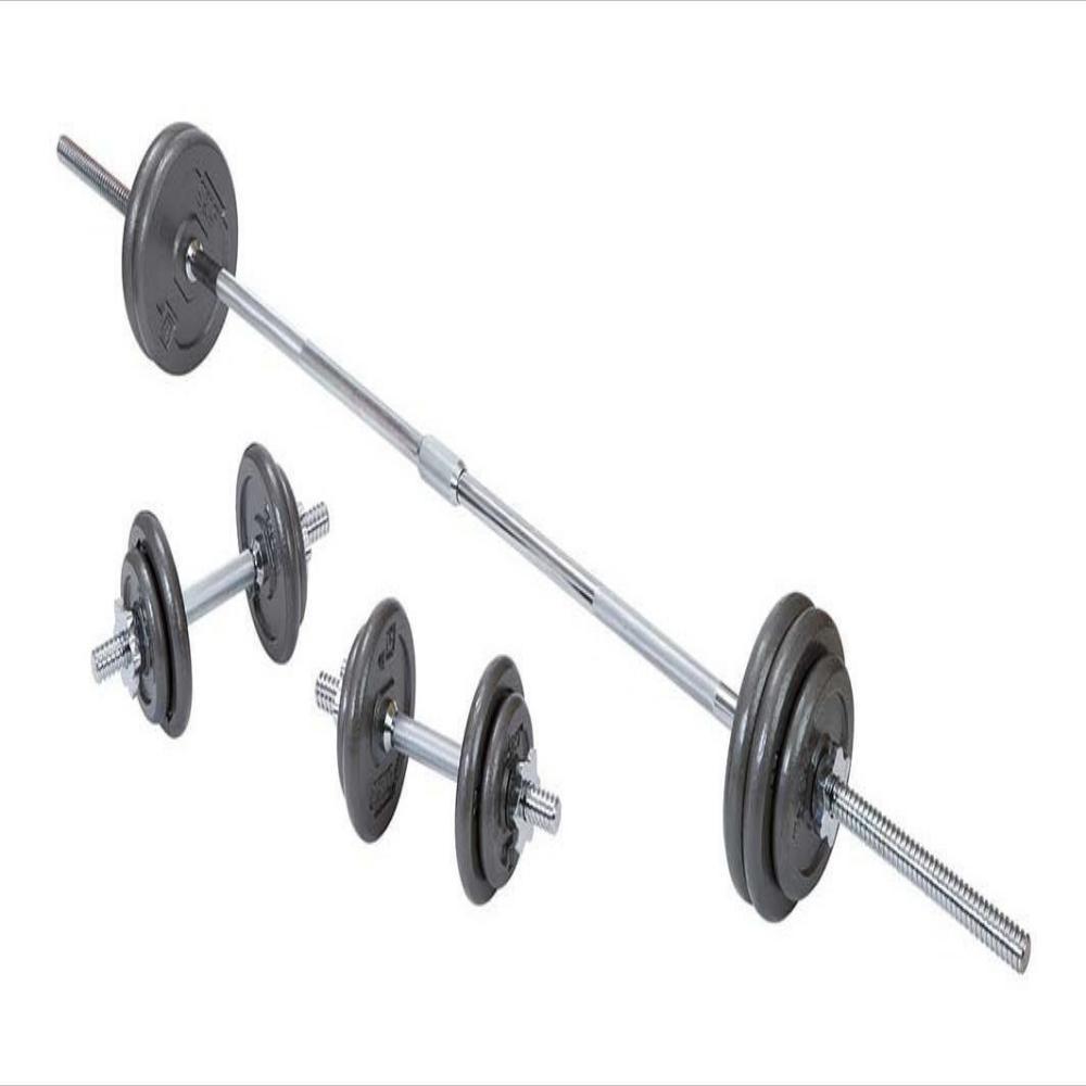 Kit Pesas 50 Kilos Gimnasio Ejercicio Tonifica img #2