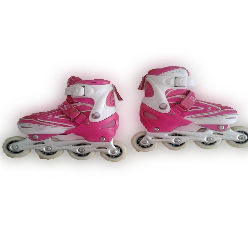 Patines En Linea Semiprofesionales Rosados 35 38 img #2